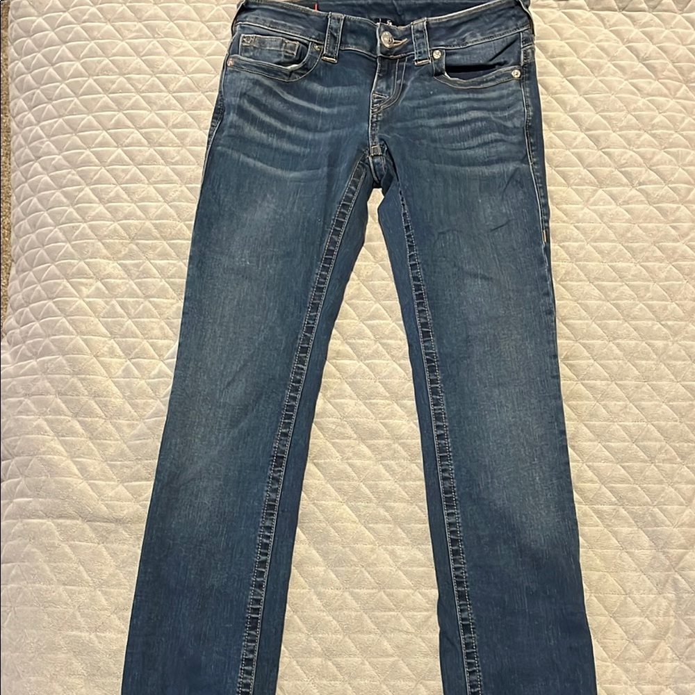 True Religion Blue Skinny Jeans Classic Fit